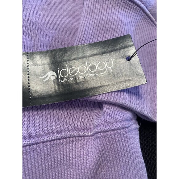 Ideology You Are Beautiful Graphic Sweatshirt ladderback Purple Size XL NWT - Picture 3 of 8